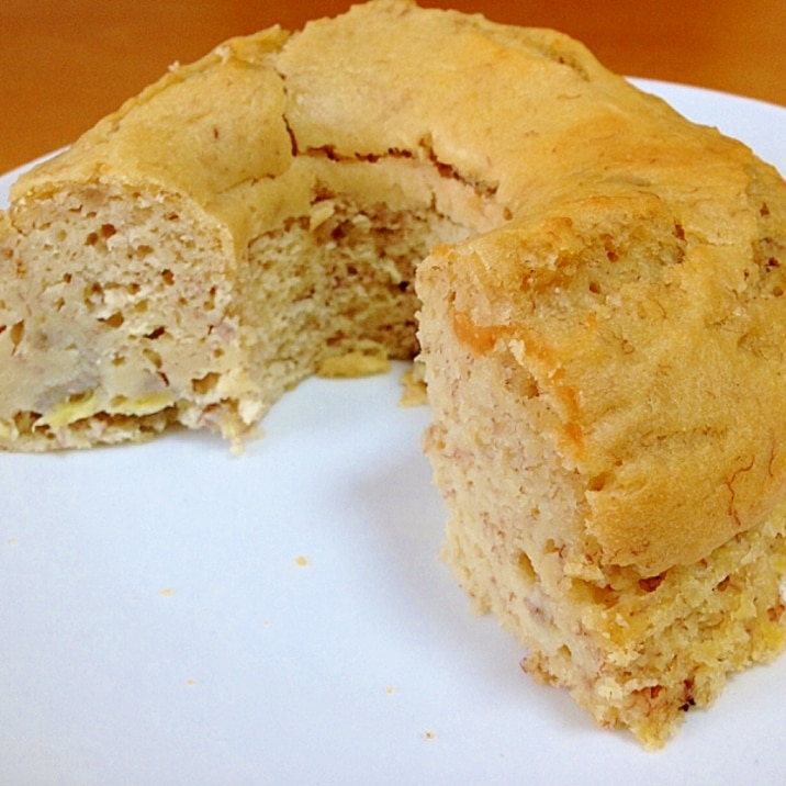 娘の朝食!バナナシフォン*\(^o^)/*